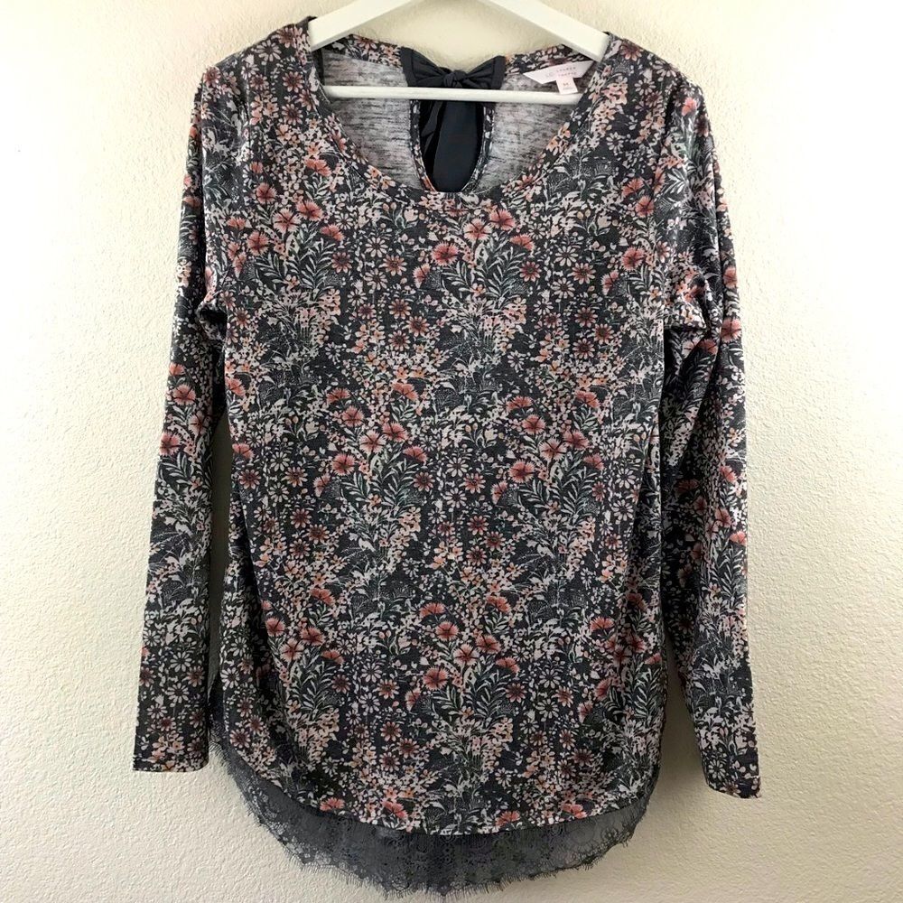 Lauren Conrad floral print top
